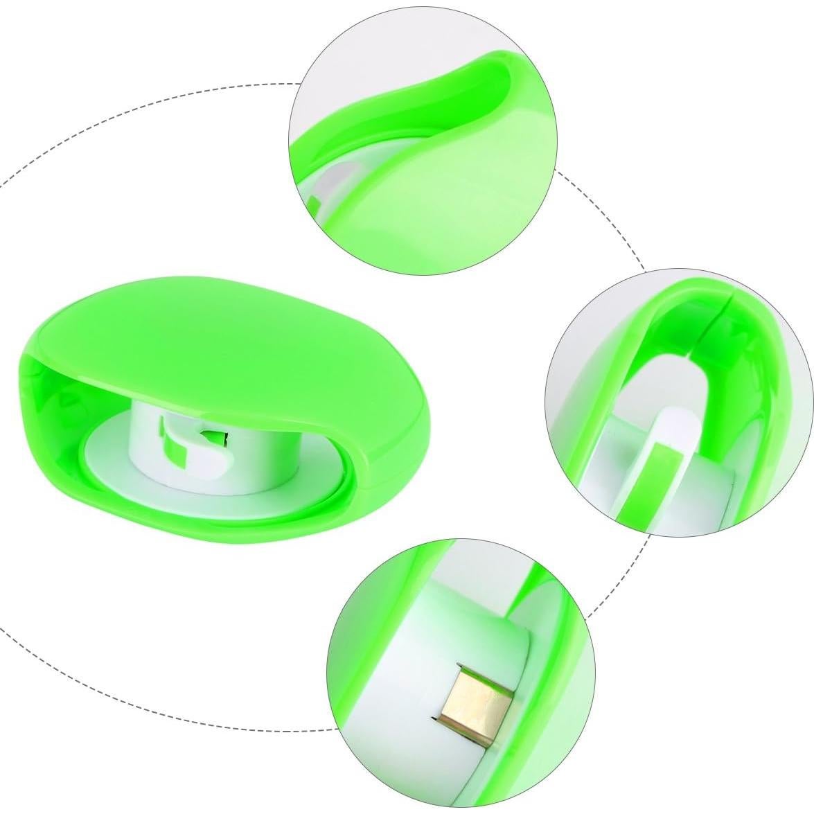 Organizador de Cables Automático Stargoldenbell Verde 6.8x5cm