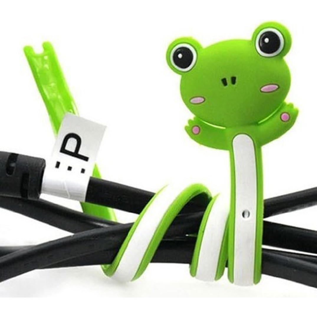 Organizador de Cables Yueton - 10 Piezas Animales PVC Multicolor