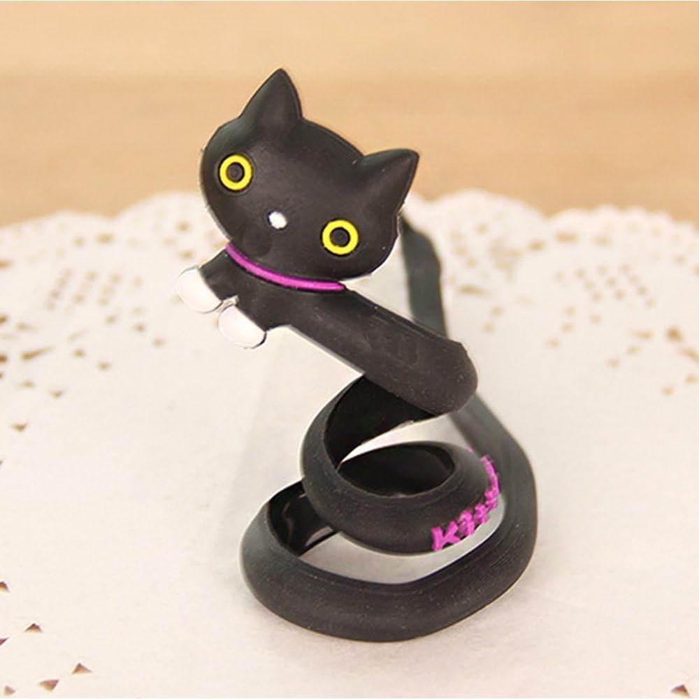 Organizador de Cables Yueton - 10 Piezas Animales PVC Multicolor