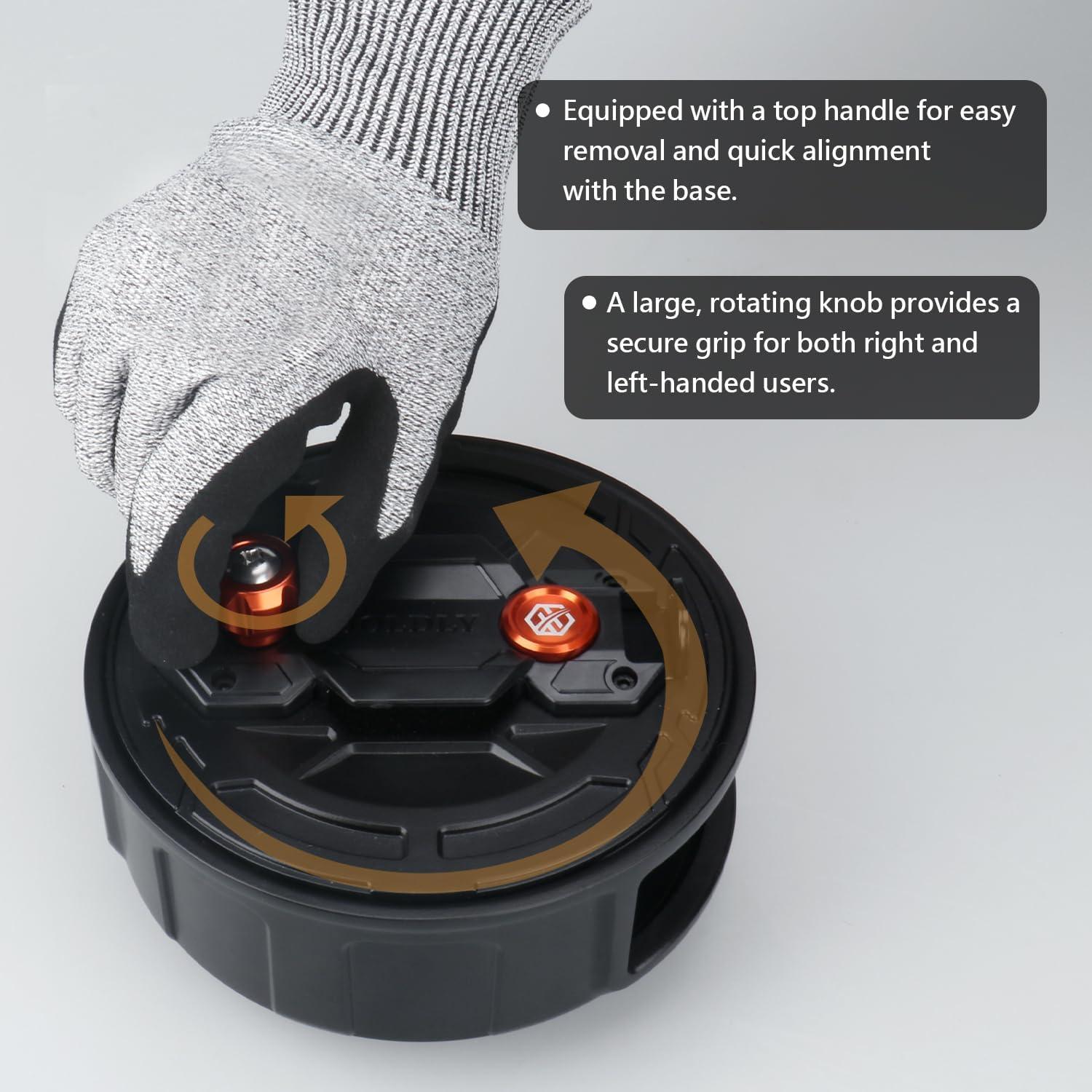 Carrete de Alambre de Aluminio Holdly HLY28 12-18 Gauge