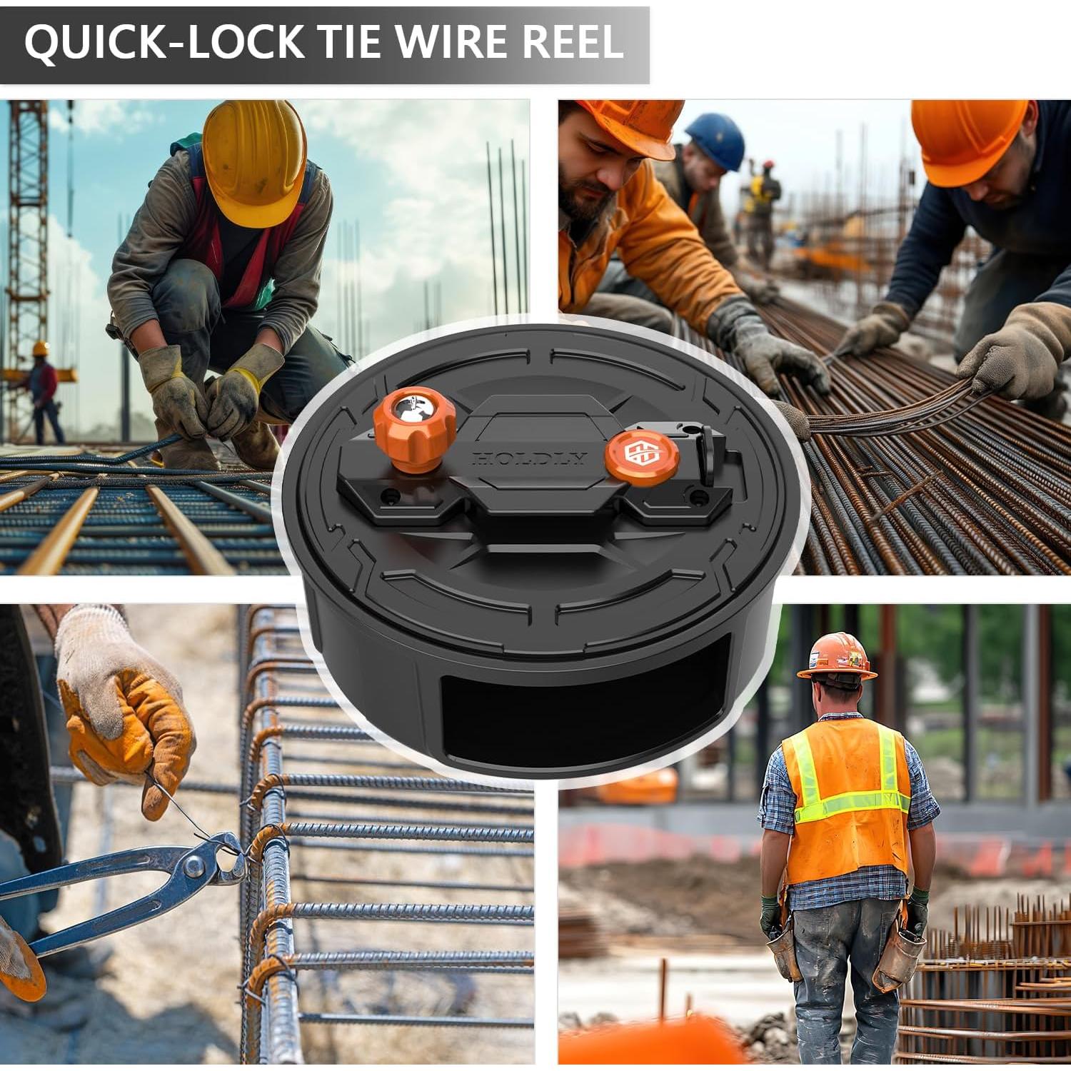 Carrete de Alambre de Aluminio Holdly HLY28 12-18 Gauge