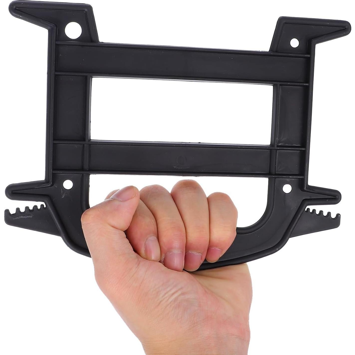 4 Enrolladores de Cuerda XLIUAX 19.5x15 cm Negro PP