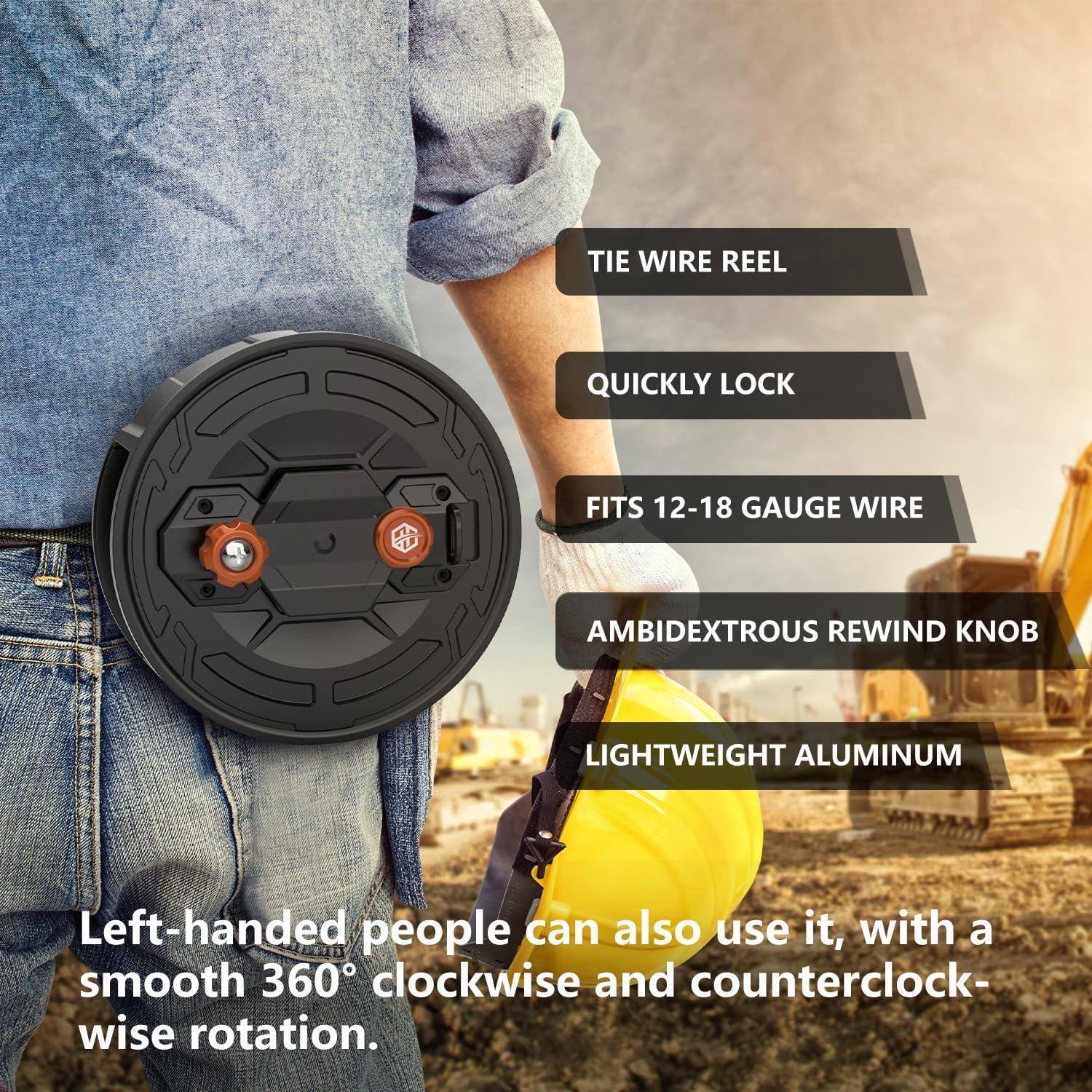 Carrete de Alambre de Sujeción Emphira E28 - Aluminio Ligero, 1.10 kg