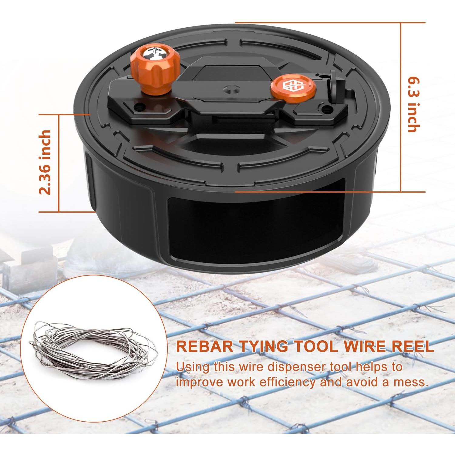 Carrete de Alambre de Sujeción Emphira E28 - Aluminio Ligero, 1.10 kg