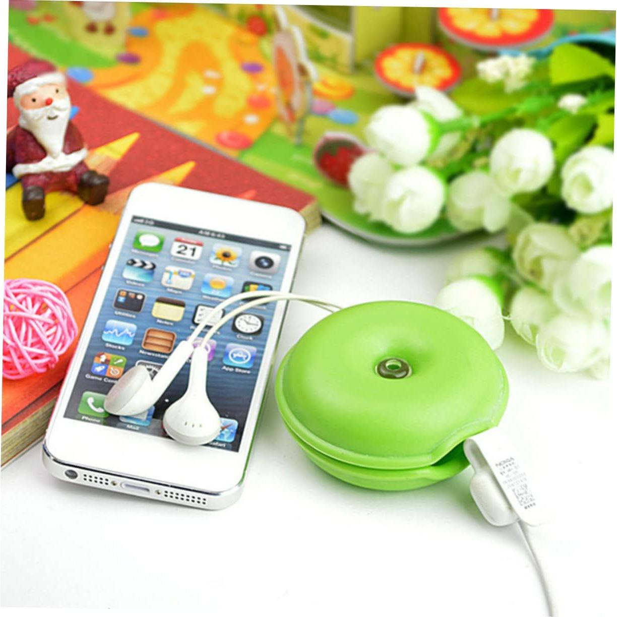 Organizador de Cables Tortuga Genérico 6 Pcs Portátil 6.5 cm