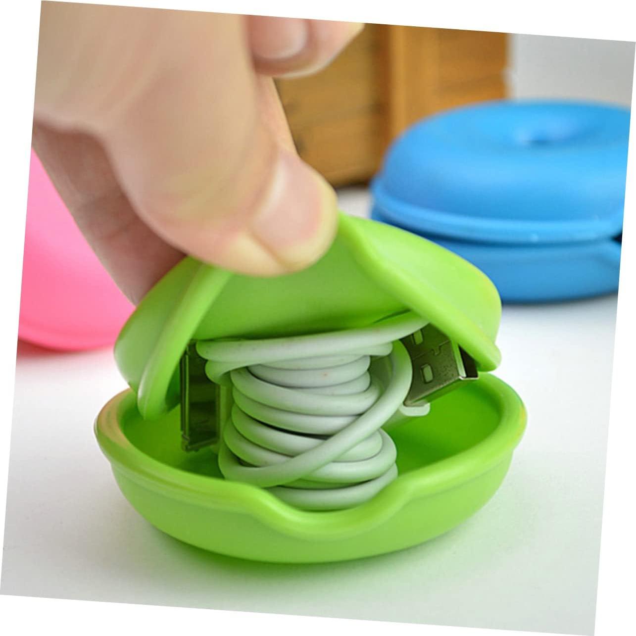 Organizador de Cables Tortuga Genérico 6 Pcs Portátil 6.5 cm