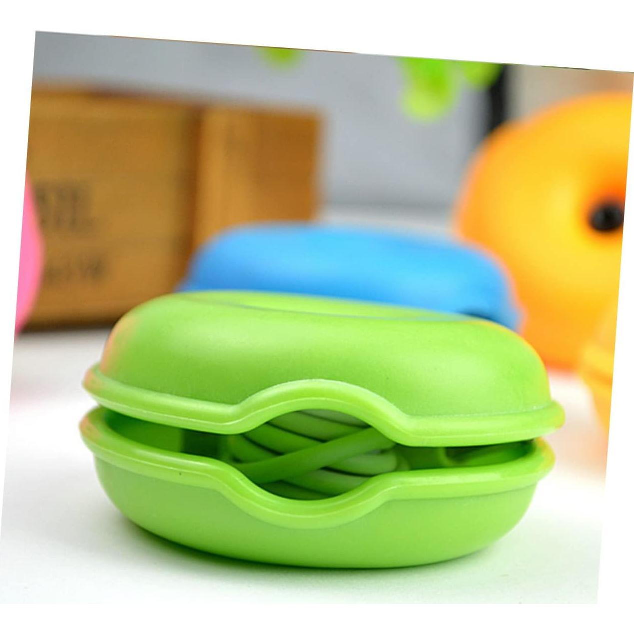 Organizador de Cables Tortuga Genérico 6 Pcs Portátil 6.5 cm