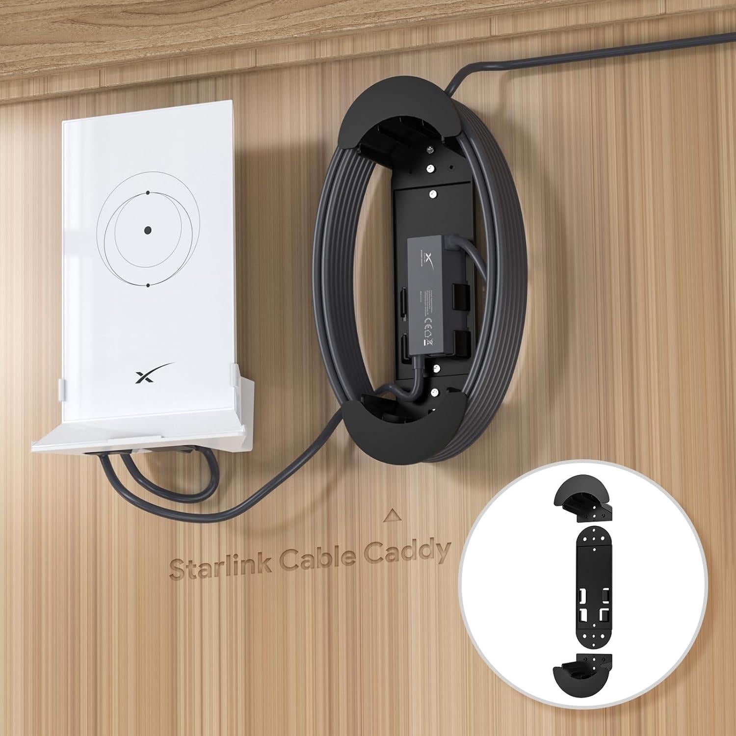 Caddy de Cable Ethernet Starlink XLTTYWL para Gen 3 y V2