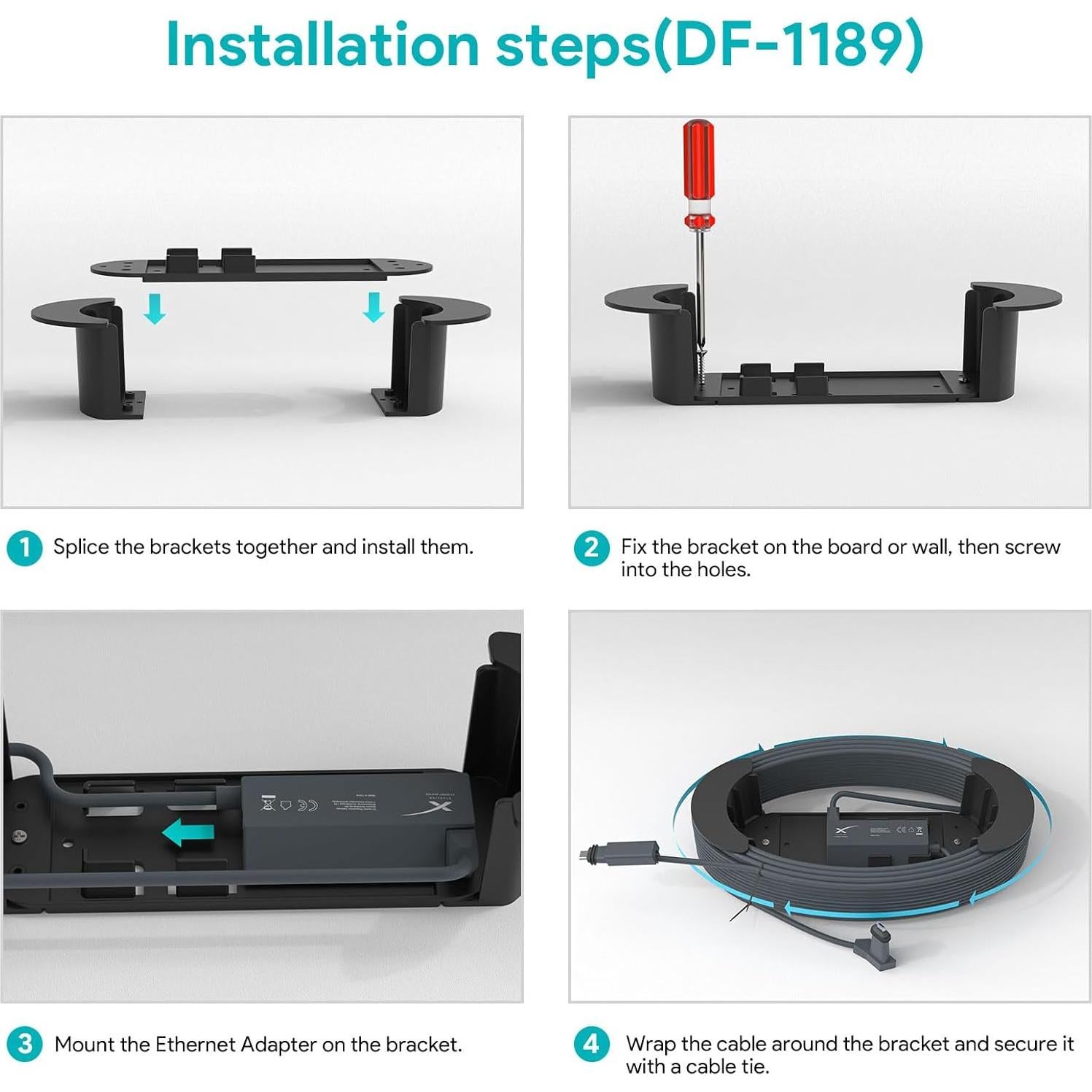 Caddy de Cable Ethernet Starlink XLTTYWL para Gen 3 y V2
