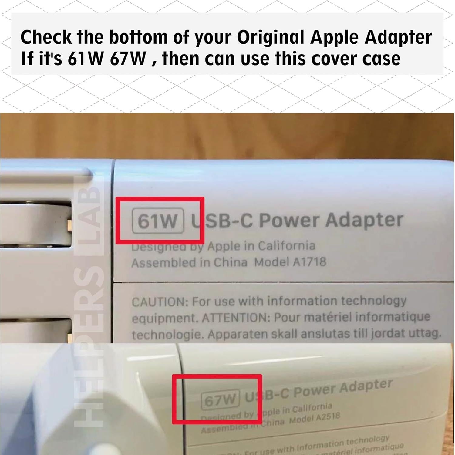 Organizador de Cables para Cargador MacBook Pro 13'' y 14''