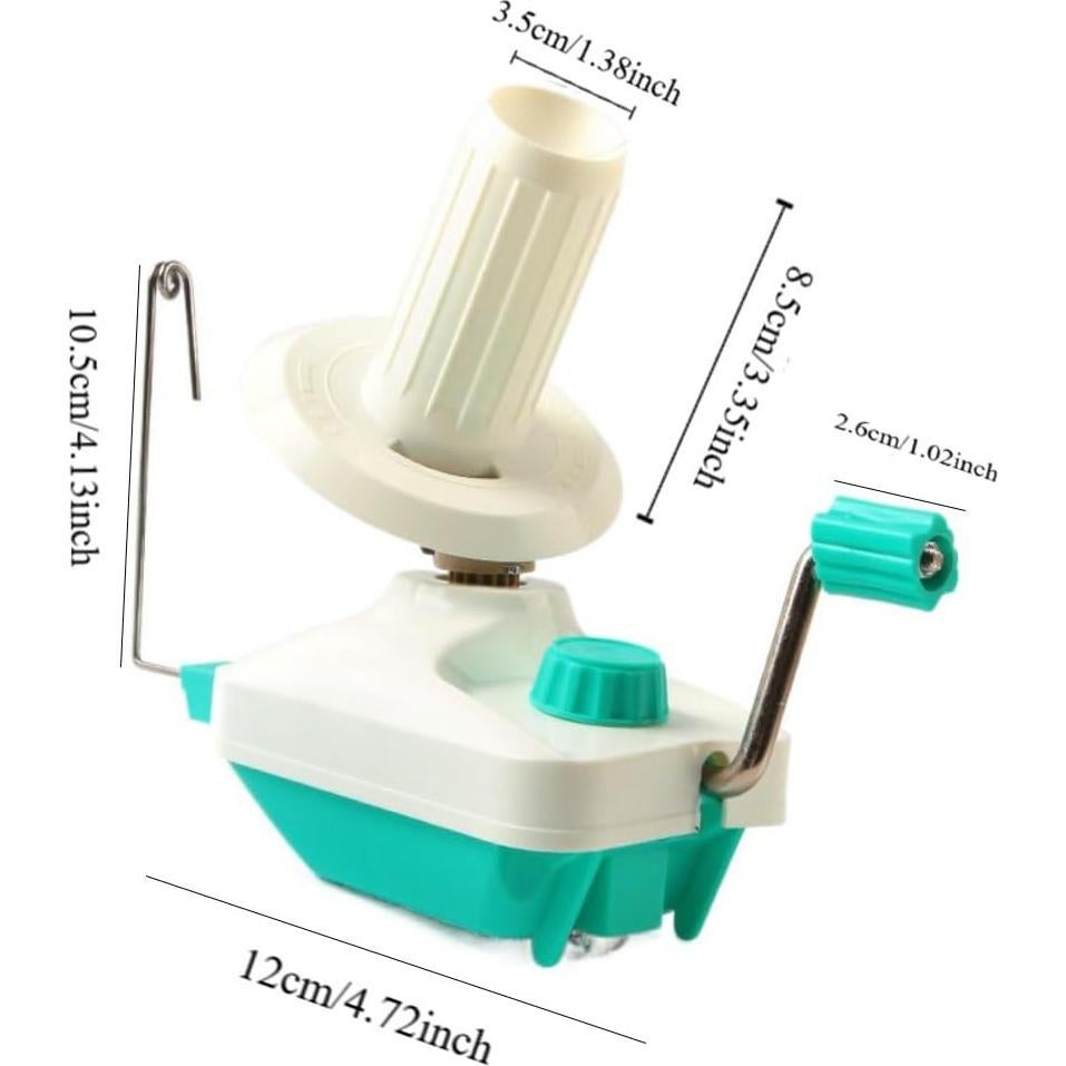 Enrollador Manual de Hilo Zaoalife para Tejer y Crochet