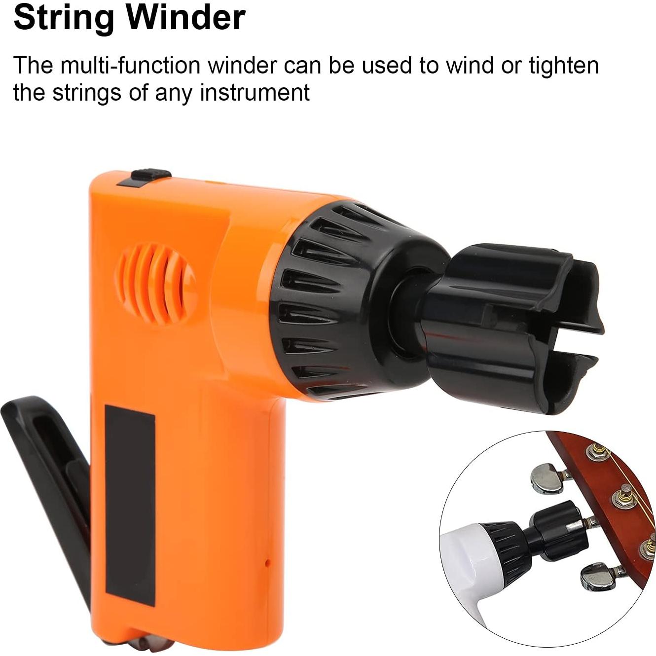 Winder de Cuerdas Eléctrico Eujgoov 800mAh para Guitarra