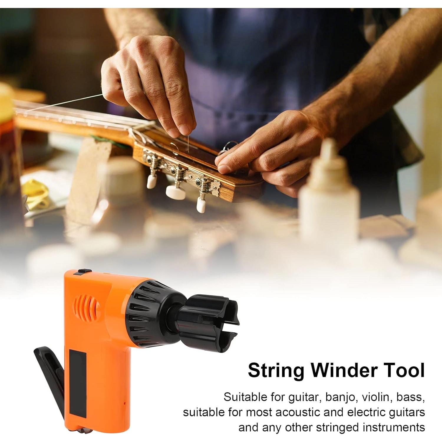 Winder de Cuerdas Eléctrico Eujgoov 800mAh para Guitarra