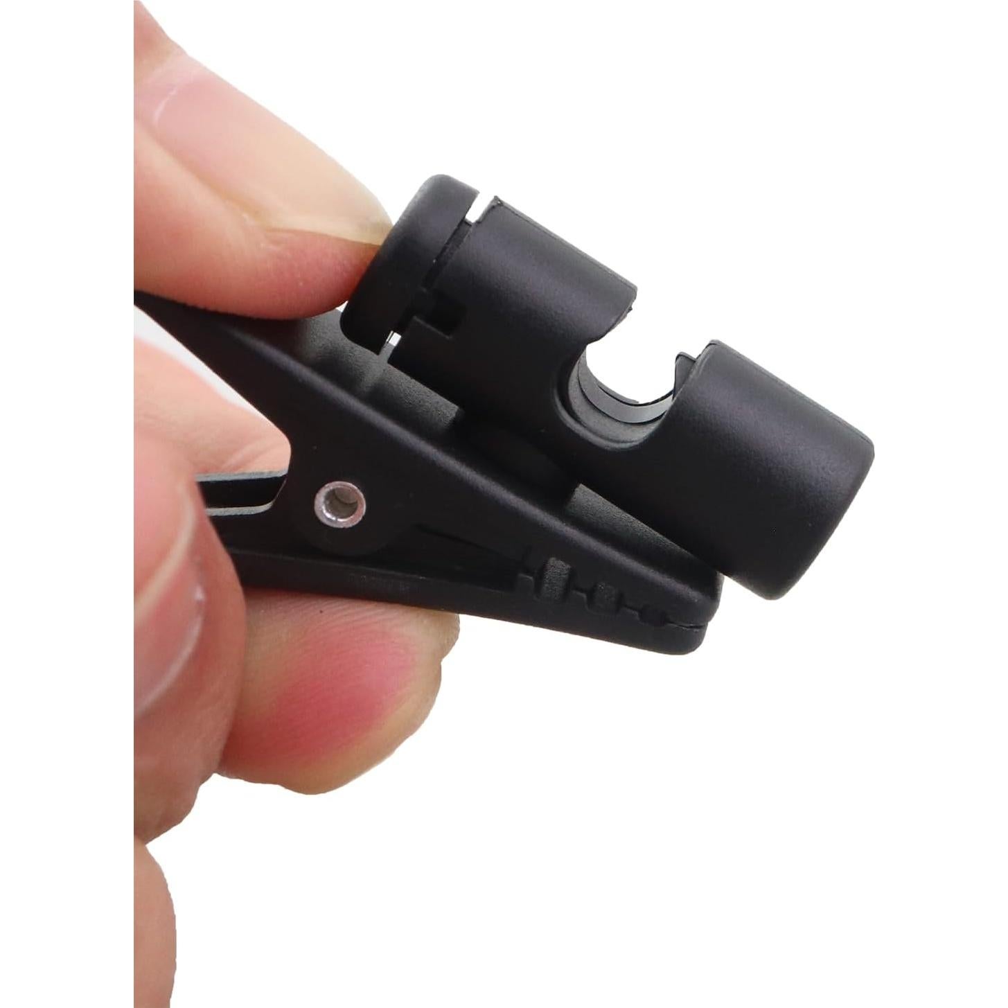 Clip de Cable para Auriculares MDXing - 4 Piezas Negro