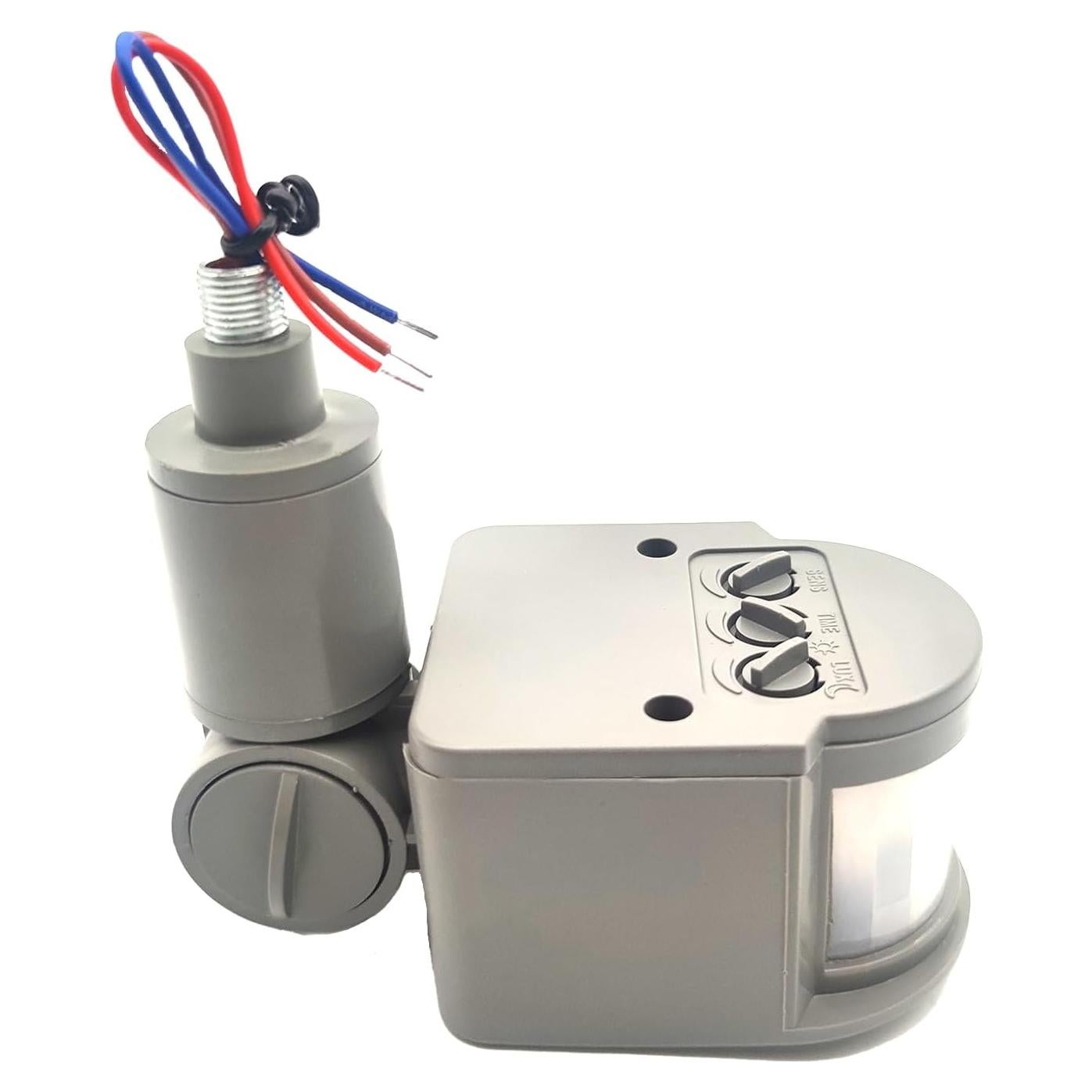 Detector de Movimiento PIR HANNAHONG 12m Impermeable para Exteriores