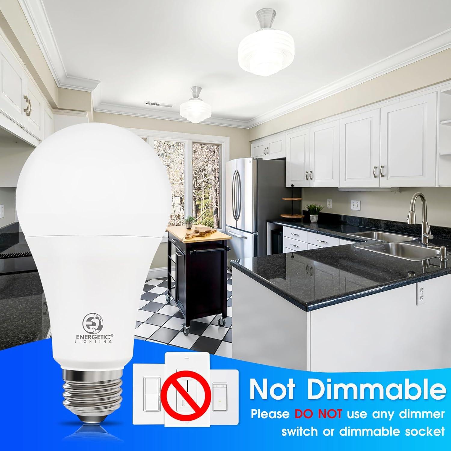 Bombillas LED YANKON A21 1500LM 14.5W Sensor Movimiento E26