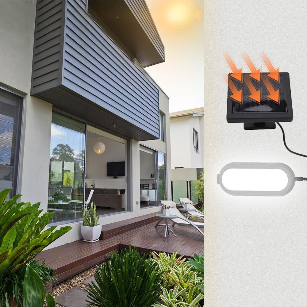 Luz Colgante Solar LED Lwuey 16.99x11.99cm Impermeable