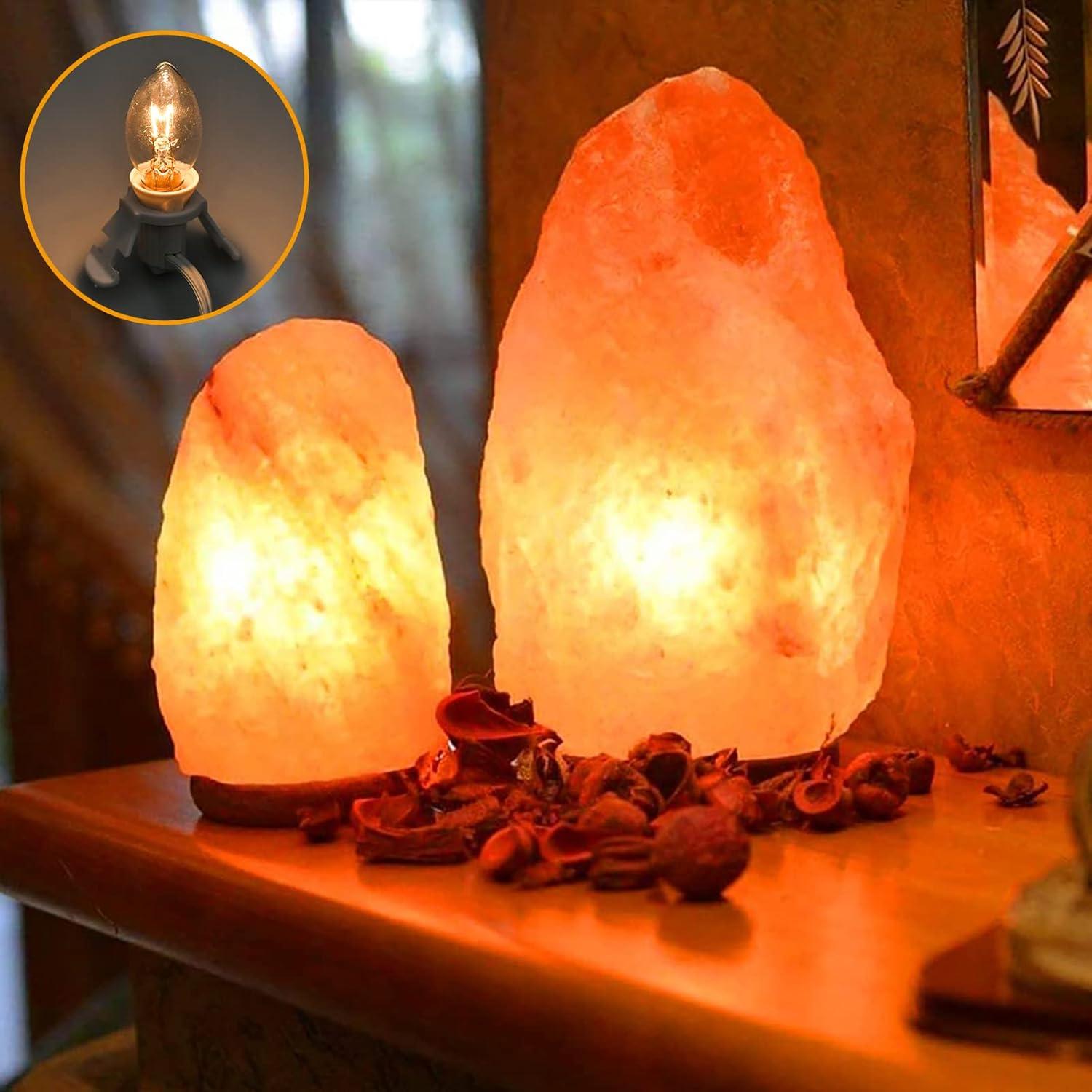 Juego de 4 Cables de Luz C7 con Bombilla Incandescente 1.83m