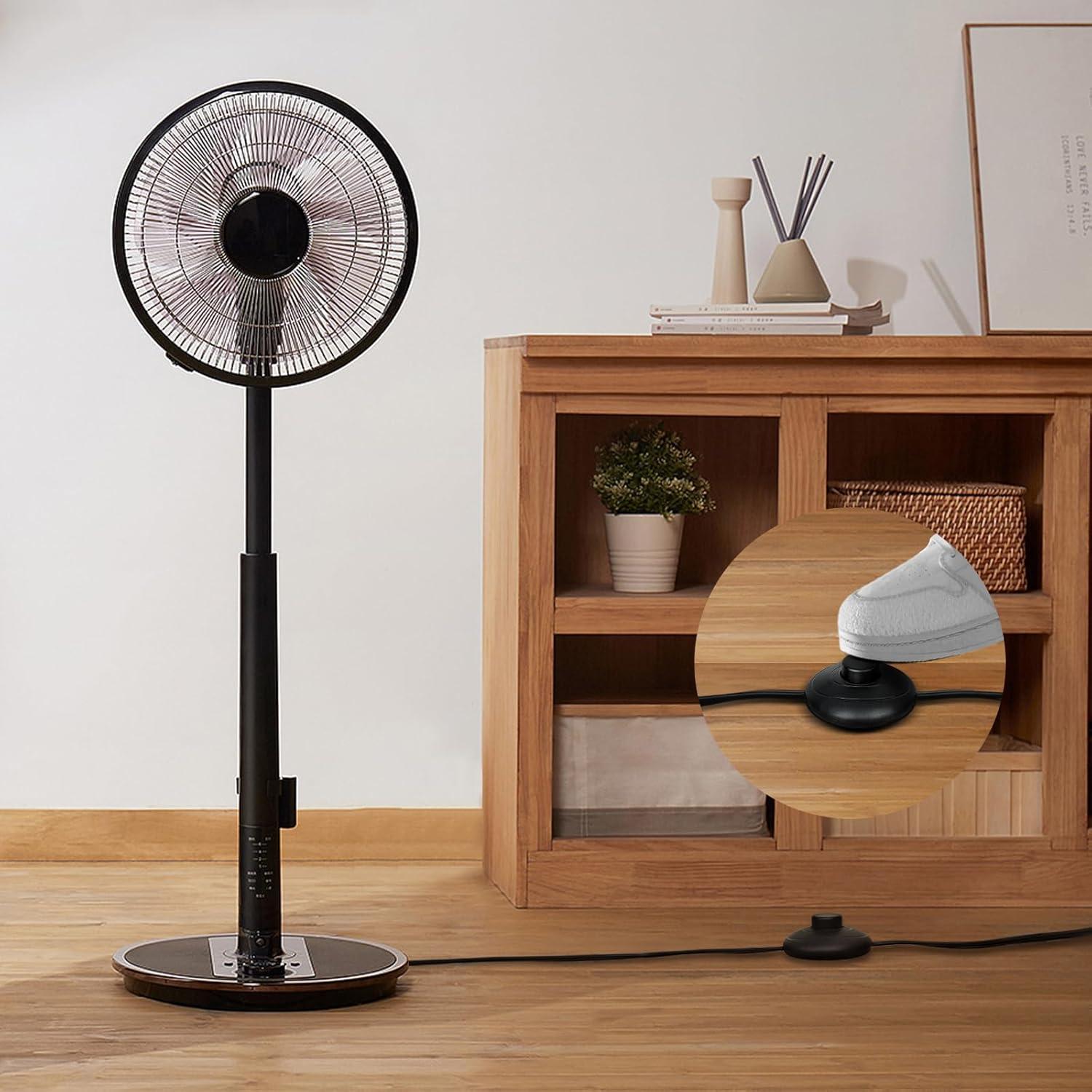 Interruptor de Pedal Umitiu 1.8m para Lámparas y Herramientas