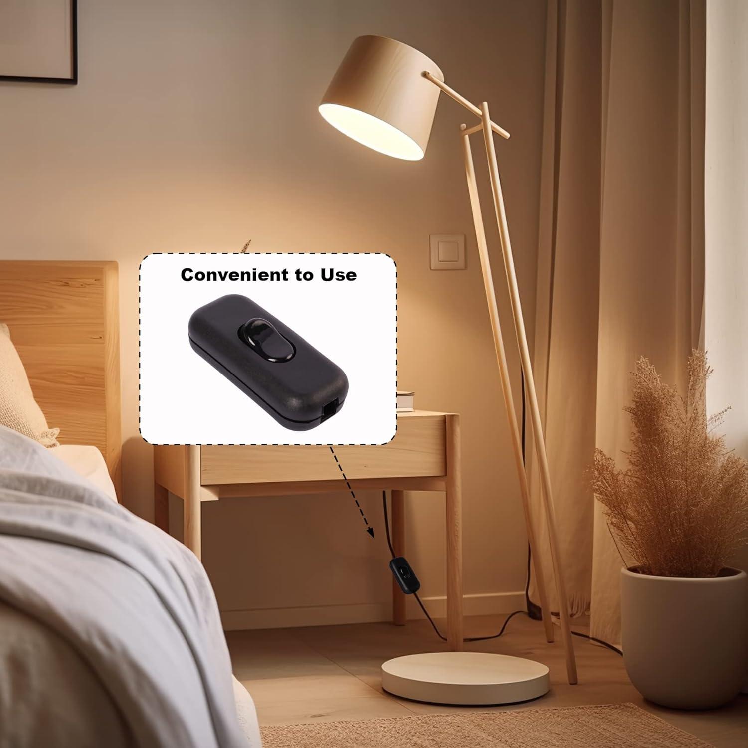 Interruptor de Cable Venforze On/Off 10A 250V Paquete de 5