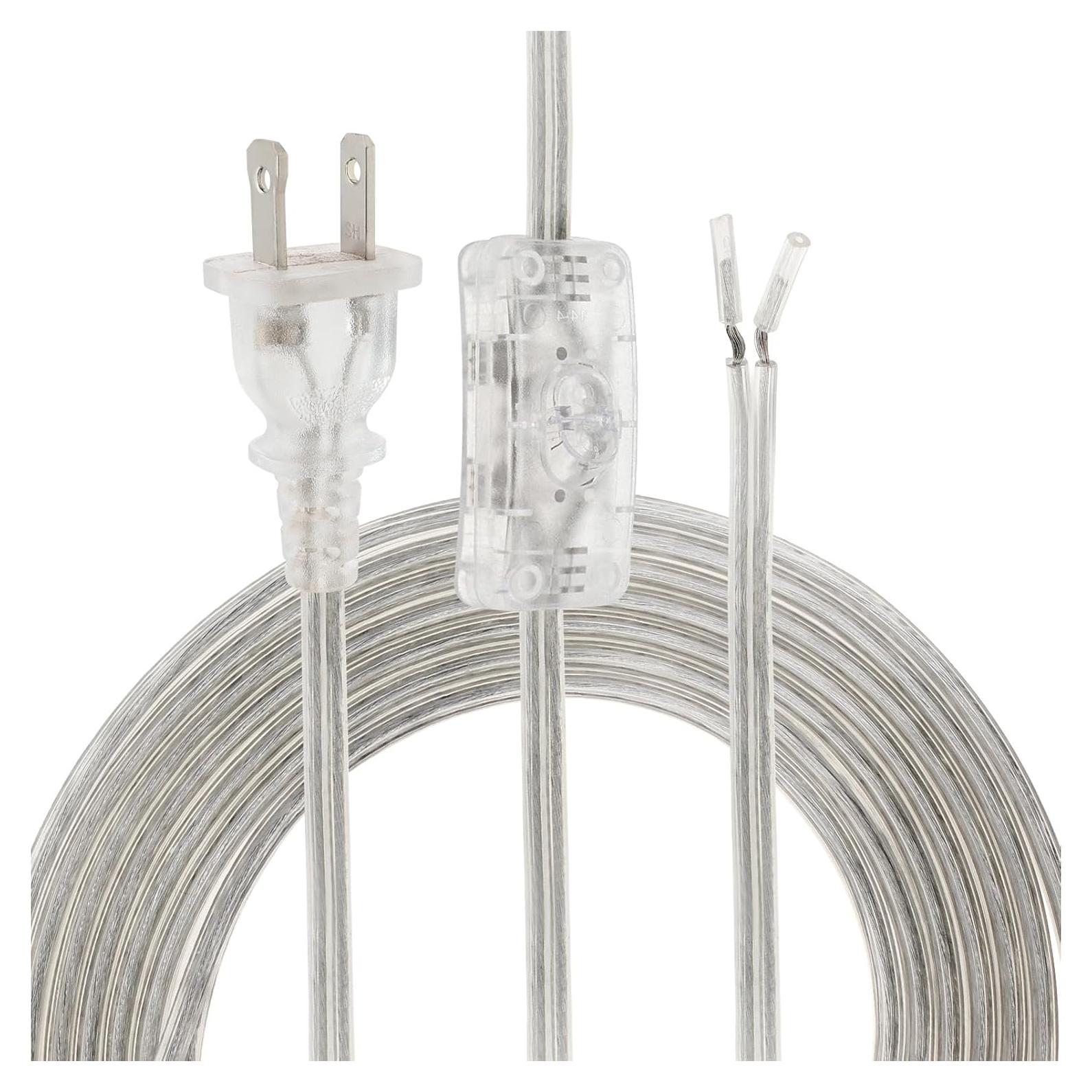 Cable de Lámpara RTNLIT 1.8M con Interruptor y Enchufe