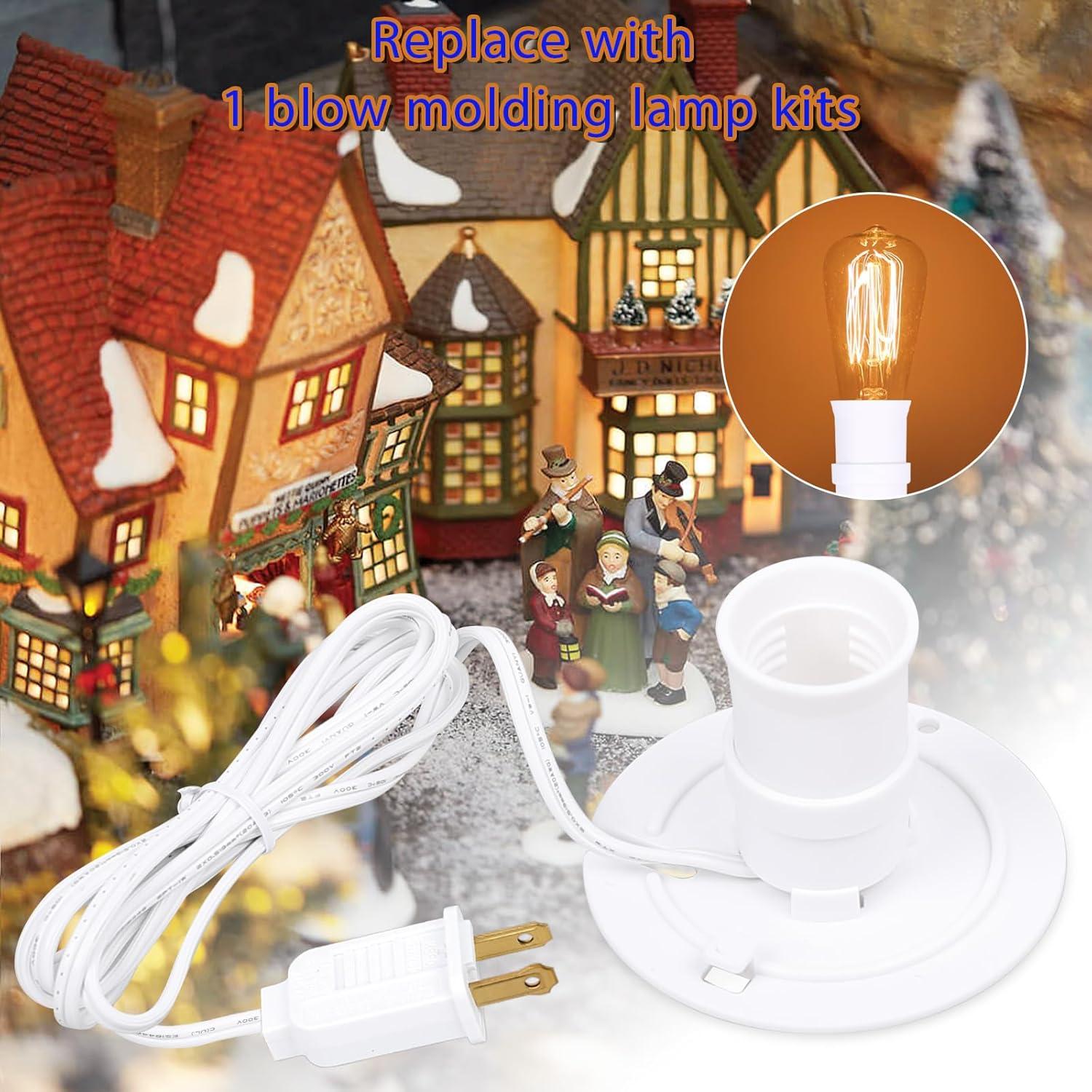 Kit de Cable de Luz E27/E26 Basysion para Decoración Navideña