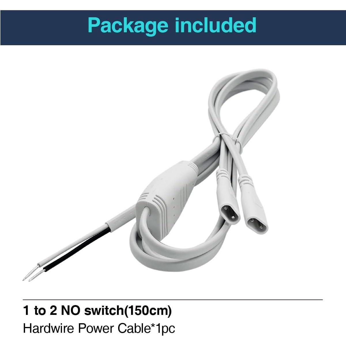 Cable de Alimentación CEZELUX 1.5M para Luz de Garaje Hexagonal