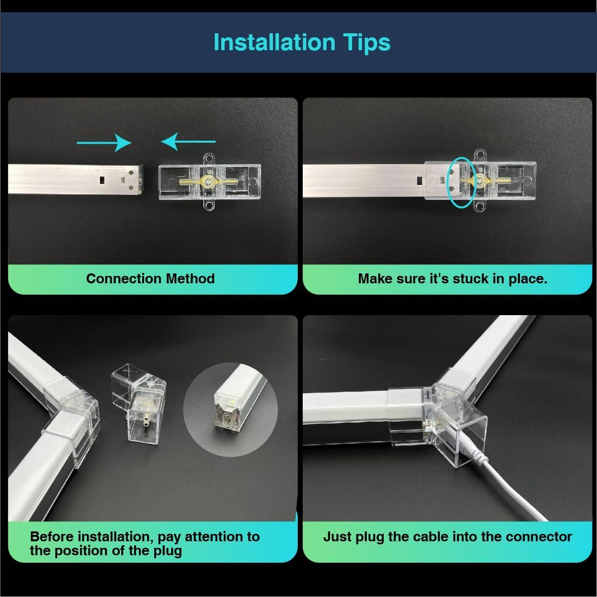 Cable de Alimentación CEZELUX 1.5M para Luz de Garaje Hexagonal