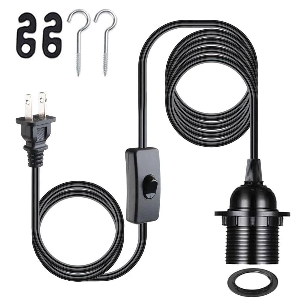 Cable de Extensión de 6.1m con Interruptor E26/E27 - RKOZCSTA