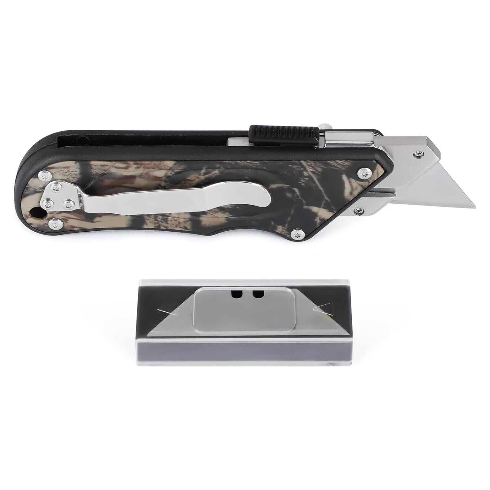 Cuchillo de Utilidad Olympia Tools 33-130 Camo 7.62cm