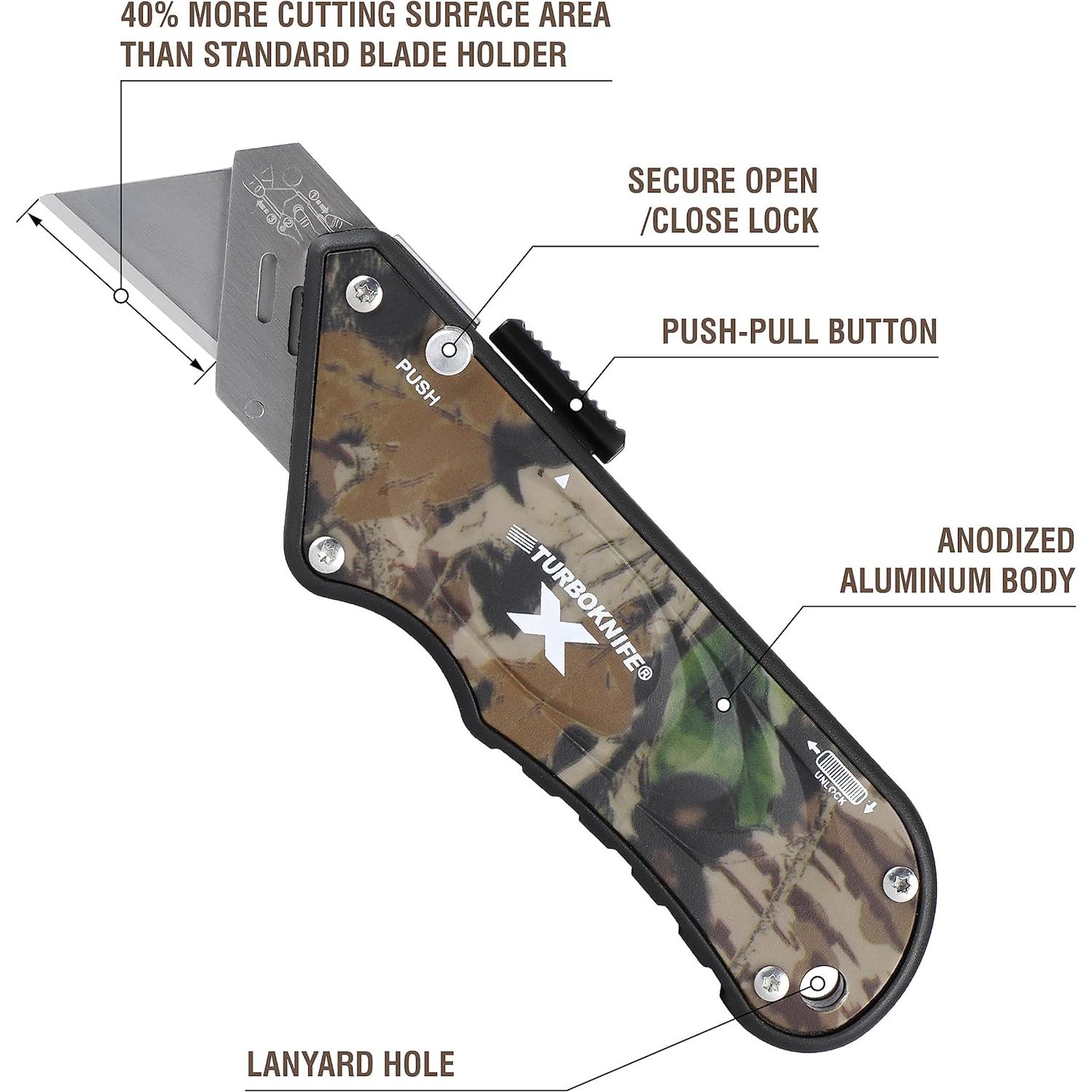 Cuchillo de Utilidad Olympia Tools 33-130 Camo 7.62cm