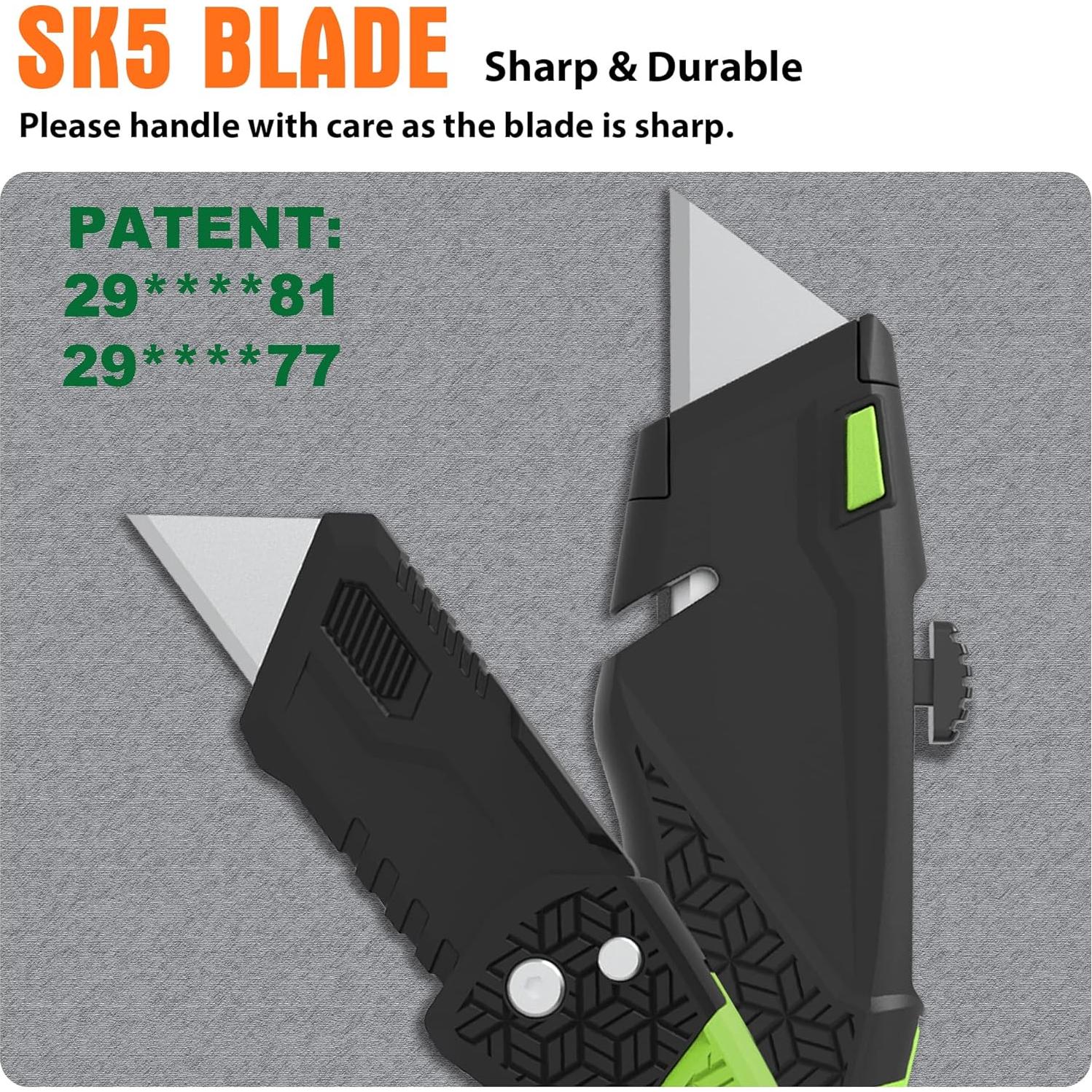 Juego de Cuchillos Utilitarios XW - 4 Piezas y 20 Cuchillas