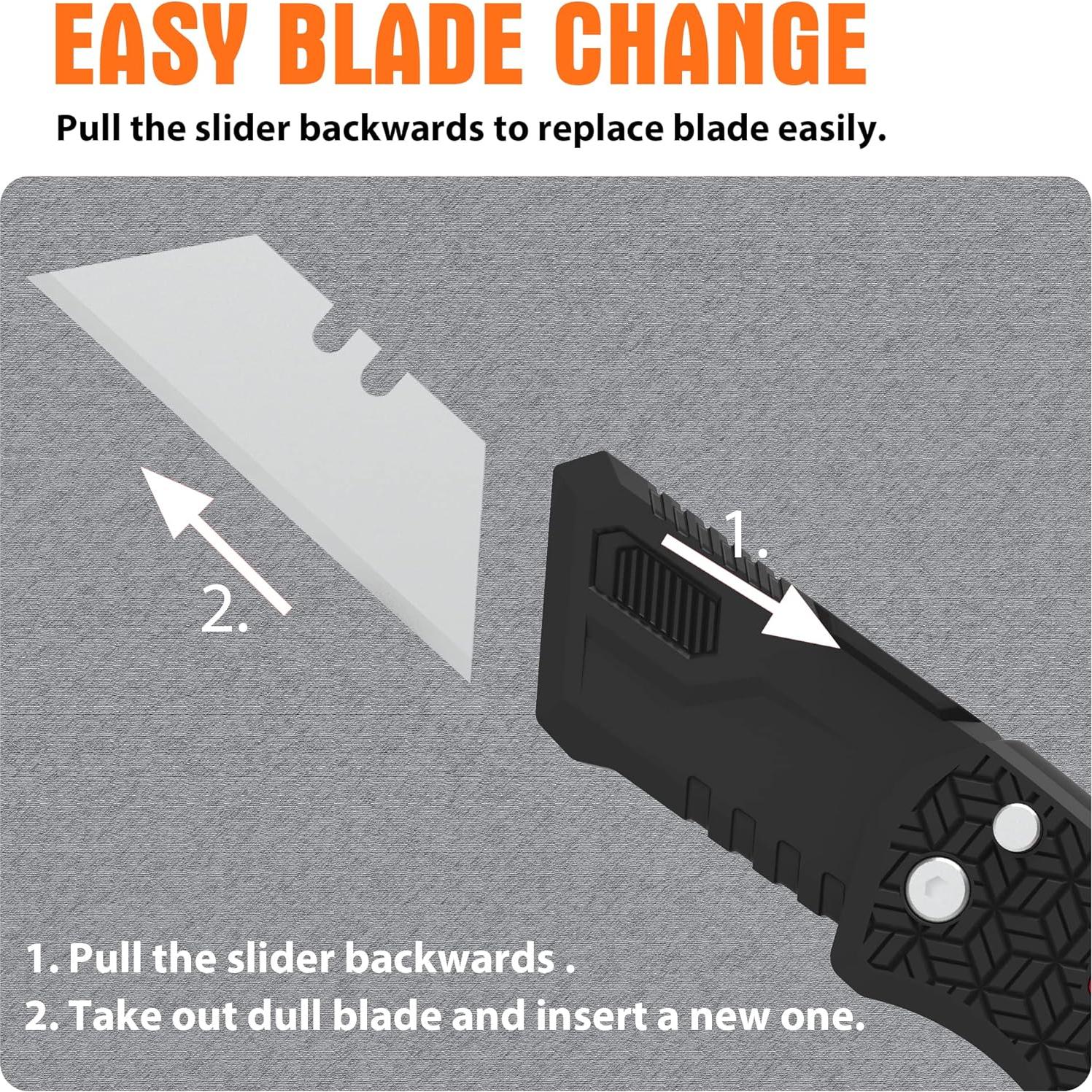 Juego de Cuchillos Utilitarios XW - 4 Piezas y 20 Cuchillas