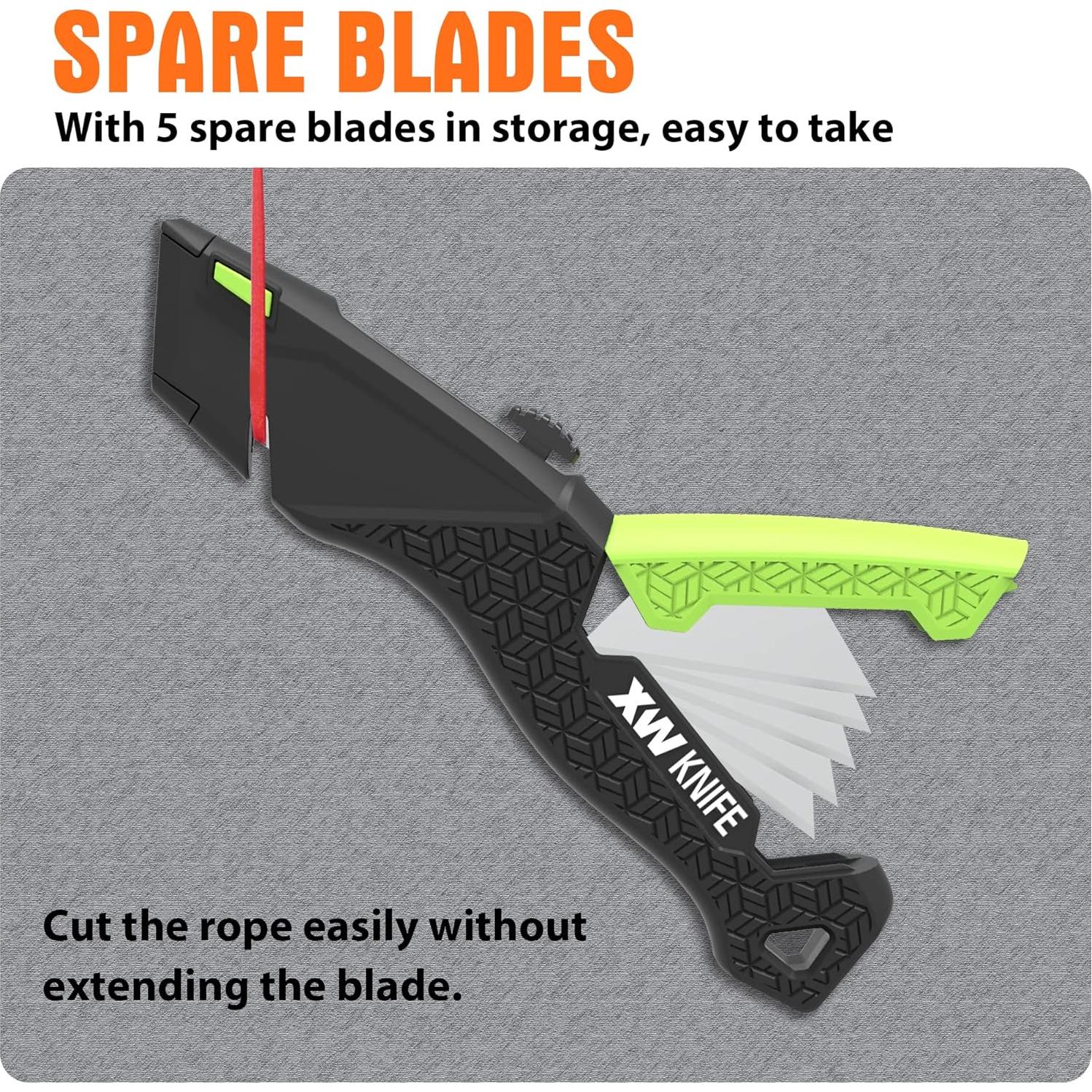 Juego de Cuchillos Utilitarios XW - 4 Piezas y 20 Cuchillas