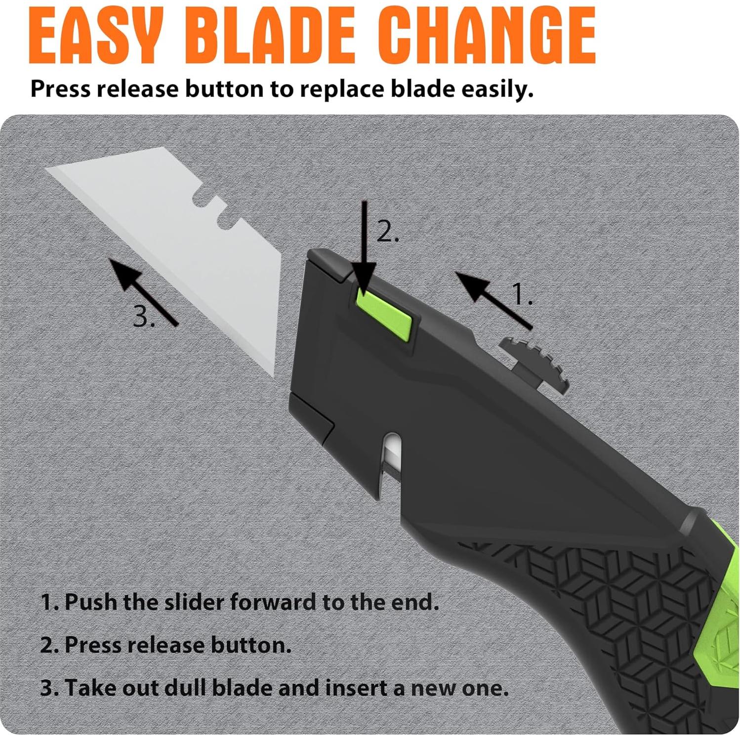 Juego de Cuchillos Utilitarios XW - 4 Piezas y 20 Cuchillas