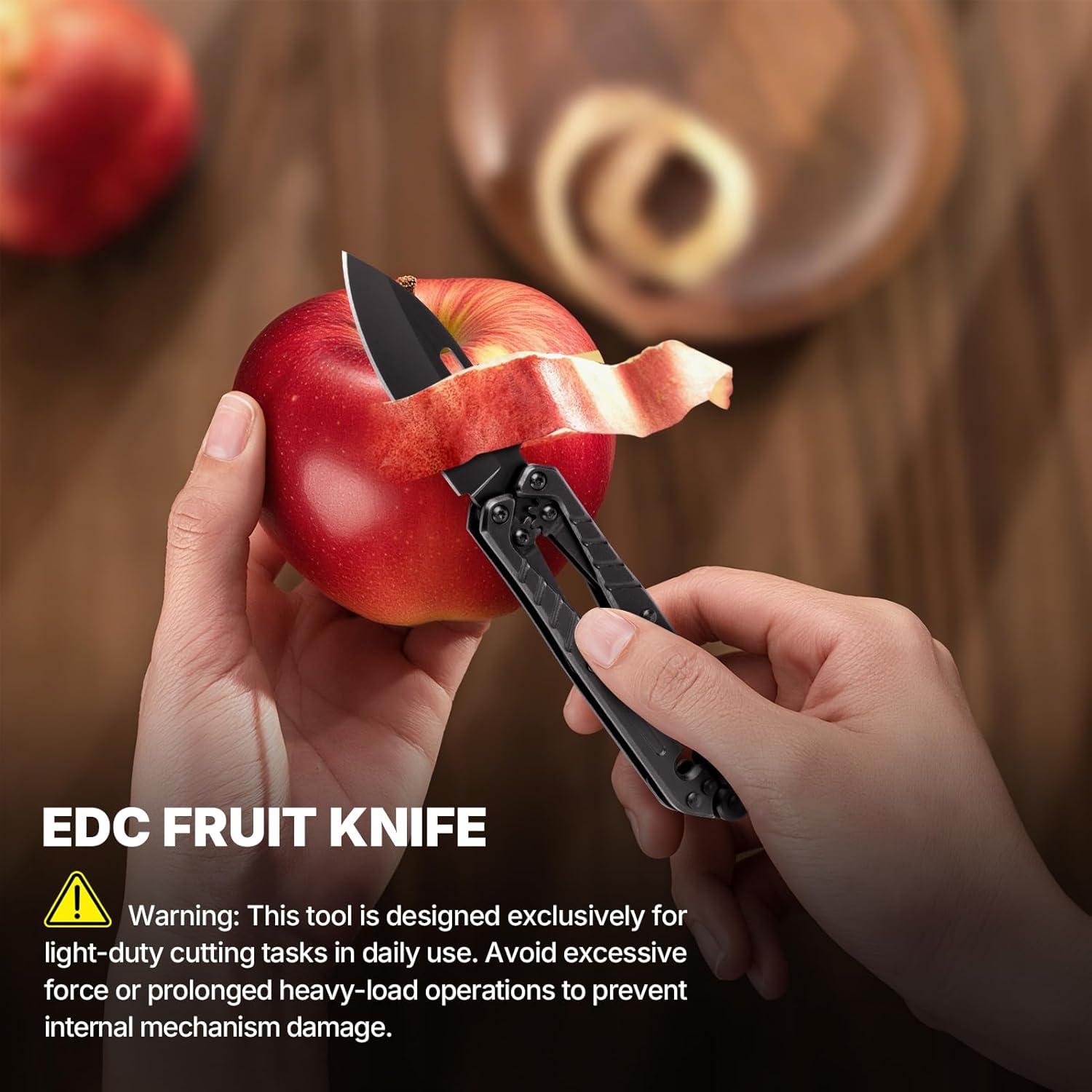 Cuchillo de bolsillo EDC Tops Home TH061-DeBaoV negro