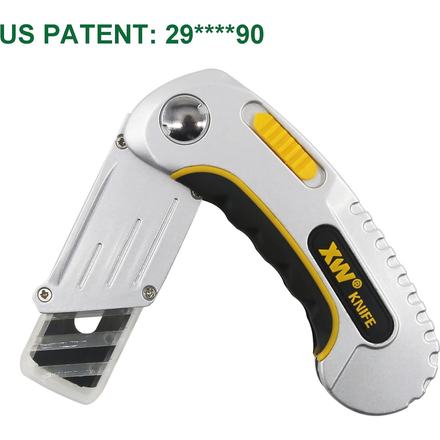 Cuchillo Plegable para Alfombra XW con 5 Cuchillas Extra