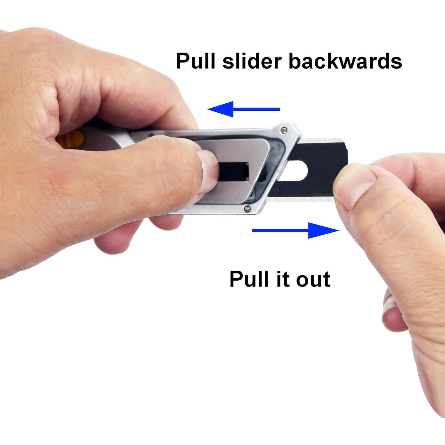 Cuchillo Plegable para Alfombra XW con 5 Cuchillas Extra