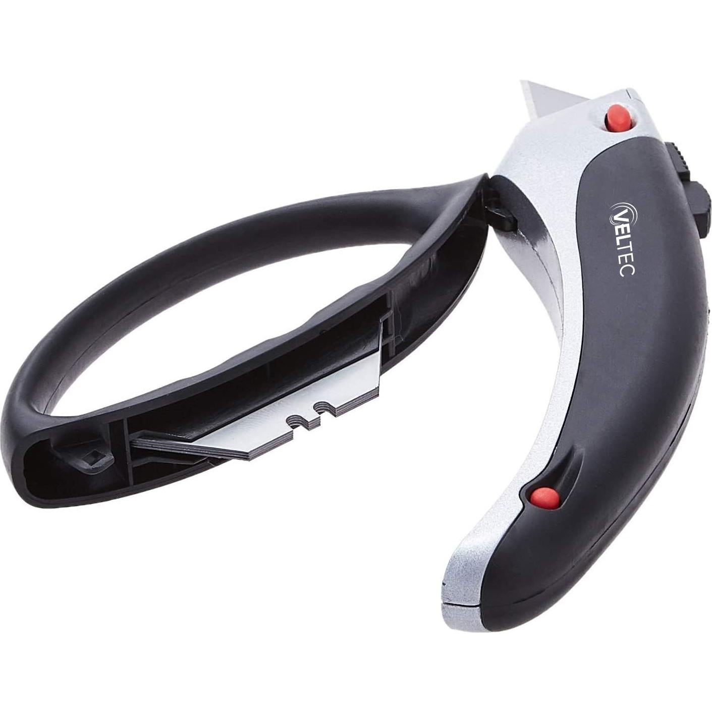 Cuchillo Utilitario Retráctil Veltec HDSK5 Ergonómico 17.15cm