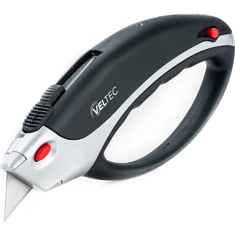 Cuchillo Utilitario Retráctil Veltec HDSK5 Ergonómico 17.15cm