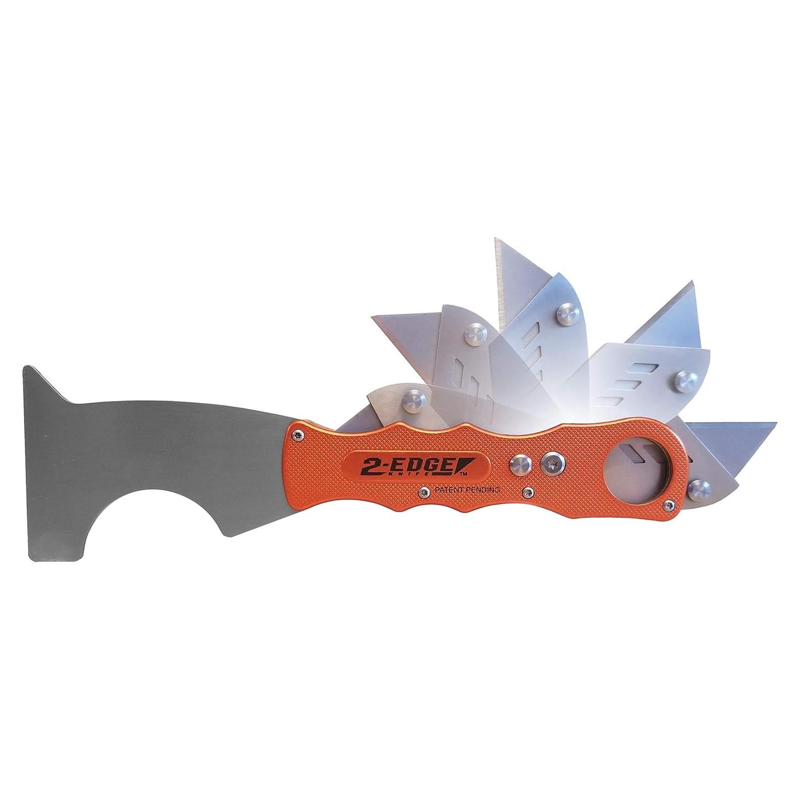 Cuchillo Utilitario Zorr 2-Edge Aluminio Naranja 226g