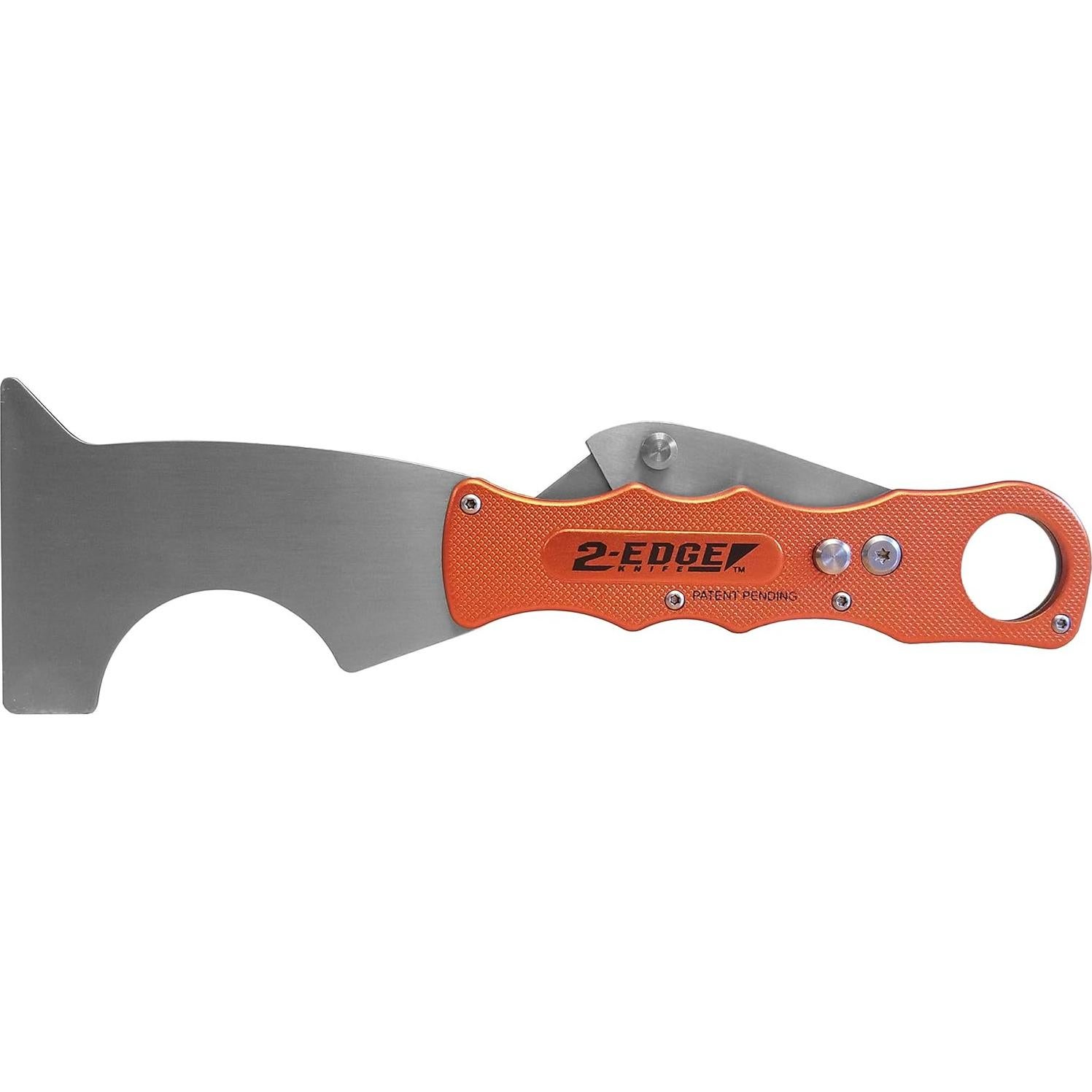 Cuchillo Utilitario Zorr 2-Edge Aluminio Naranja 226g