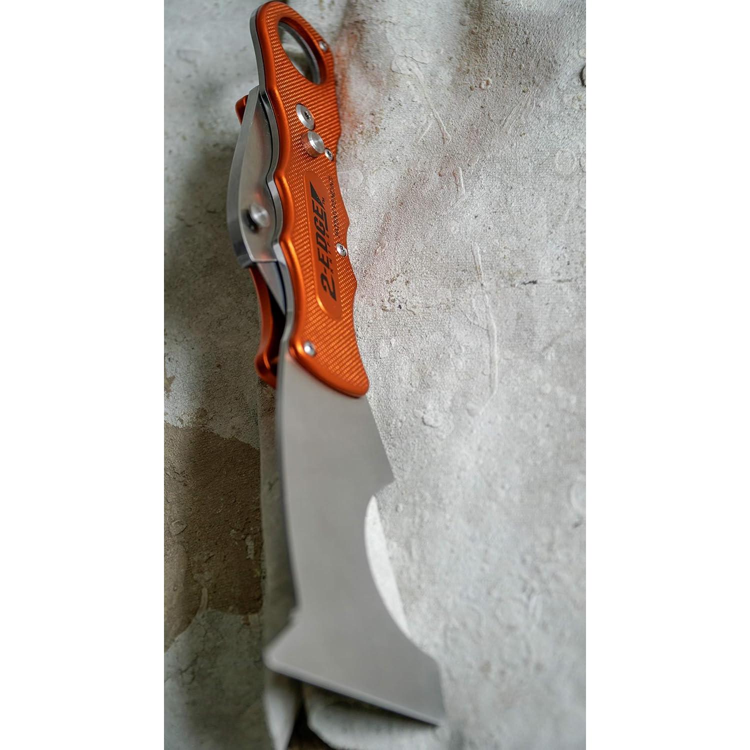 Cuchillo Utilitario Zorr 2-Edge Aluminio Naranja 226g