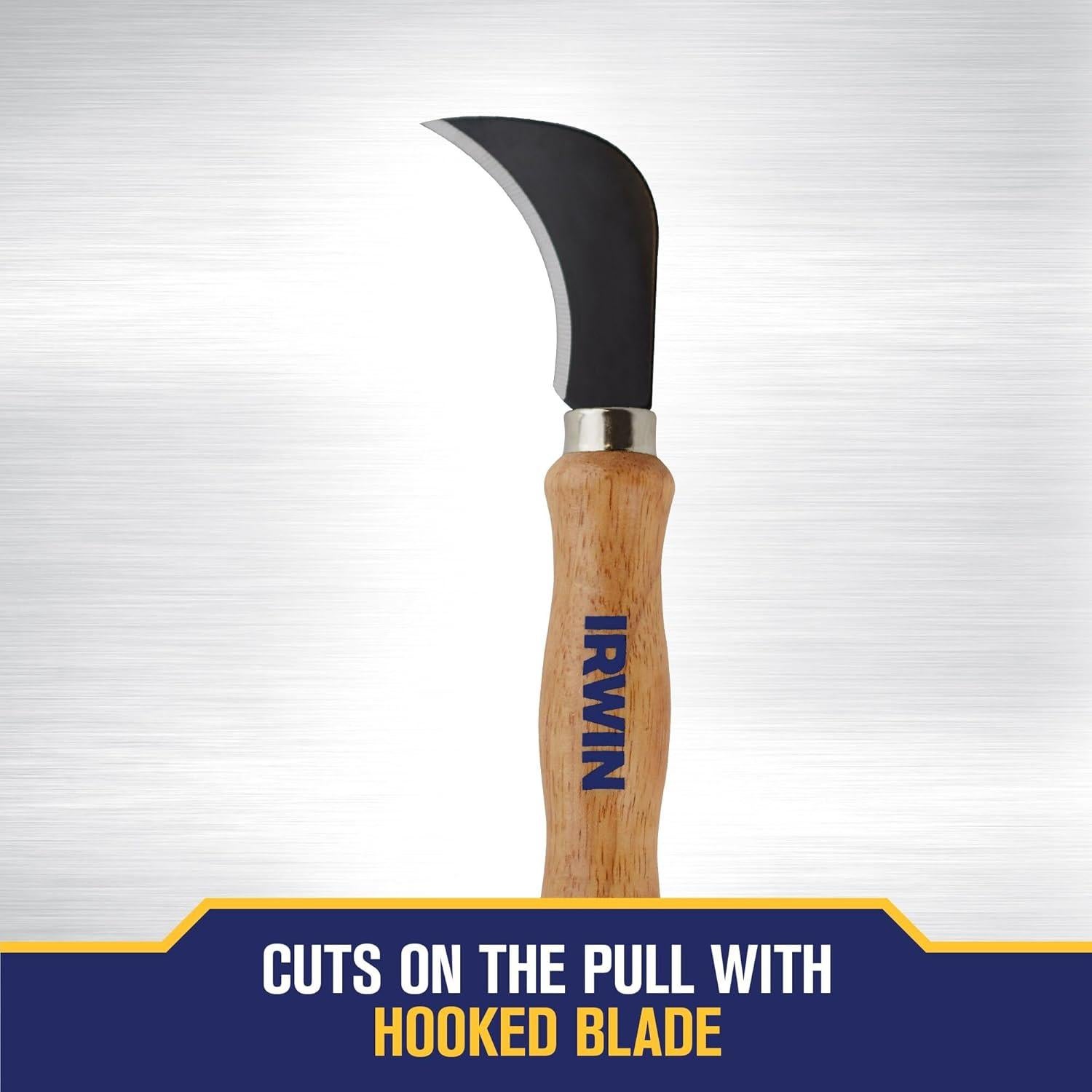 Cuchillo de Linóleo IRWIN 1774108 con Mango de Madera