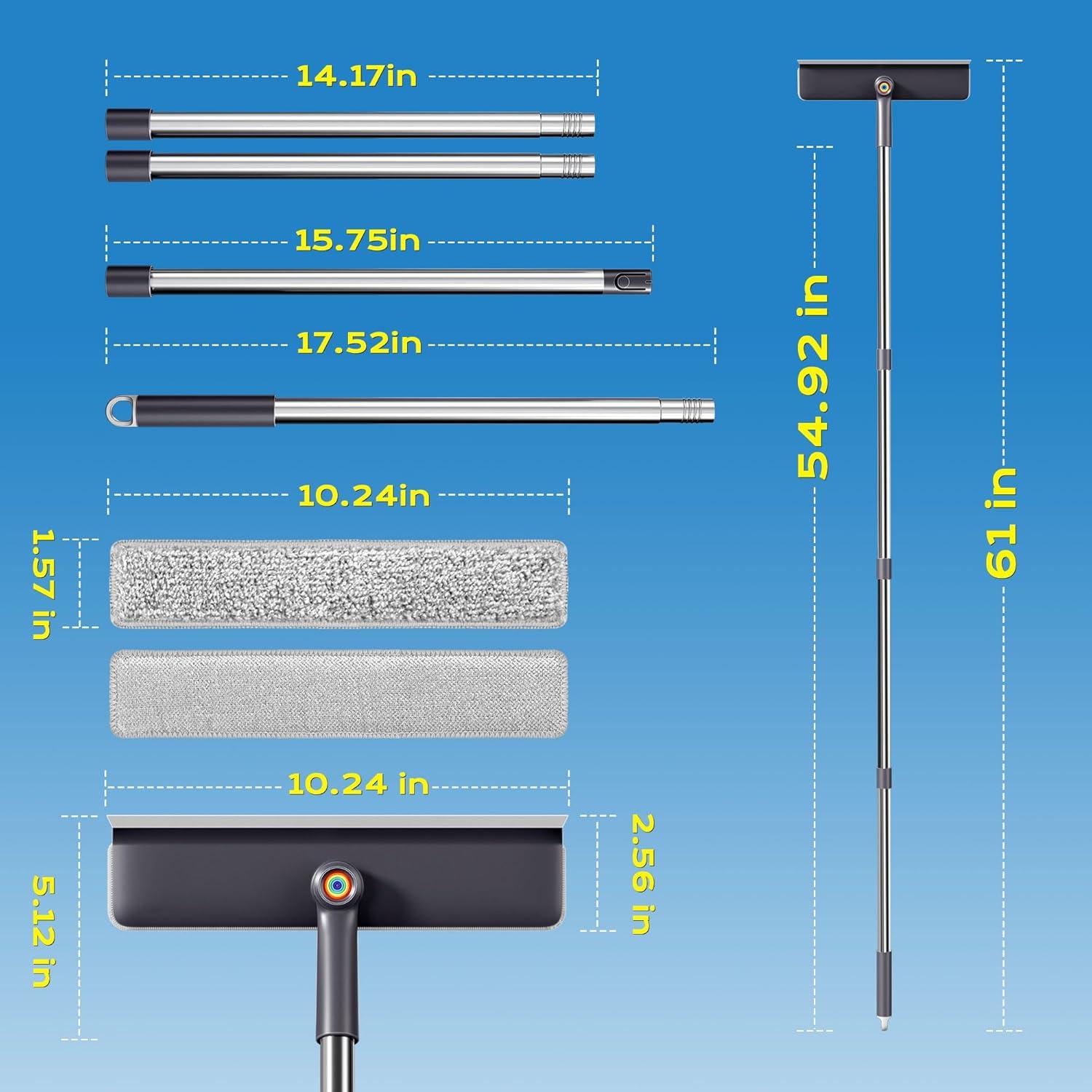 Limpiaparabrisas 3 en 1 TidyTale con extensión 139.7 cm