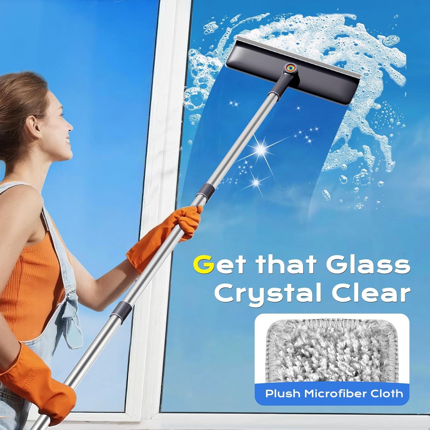 Limpiaparabrisas 3 en 1 TidyTale con extensión 139.7 cm