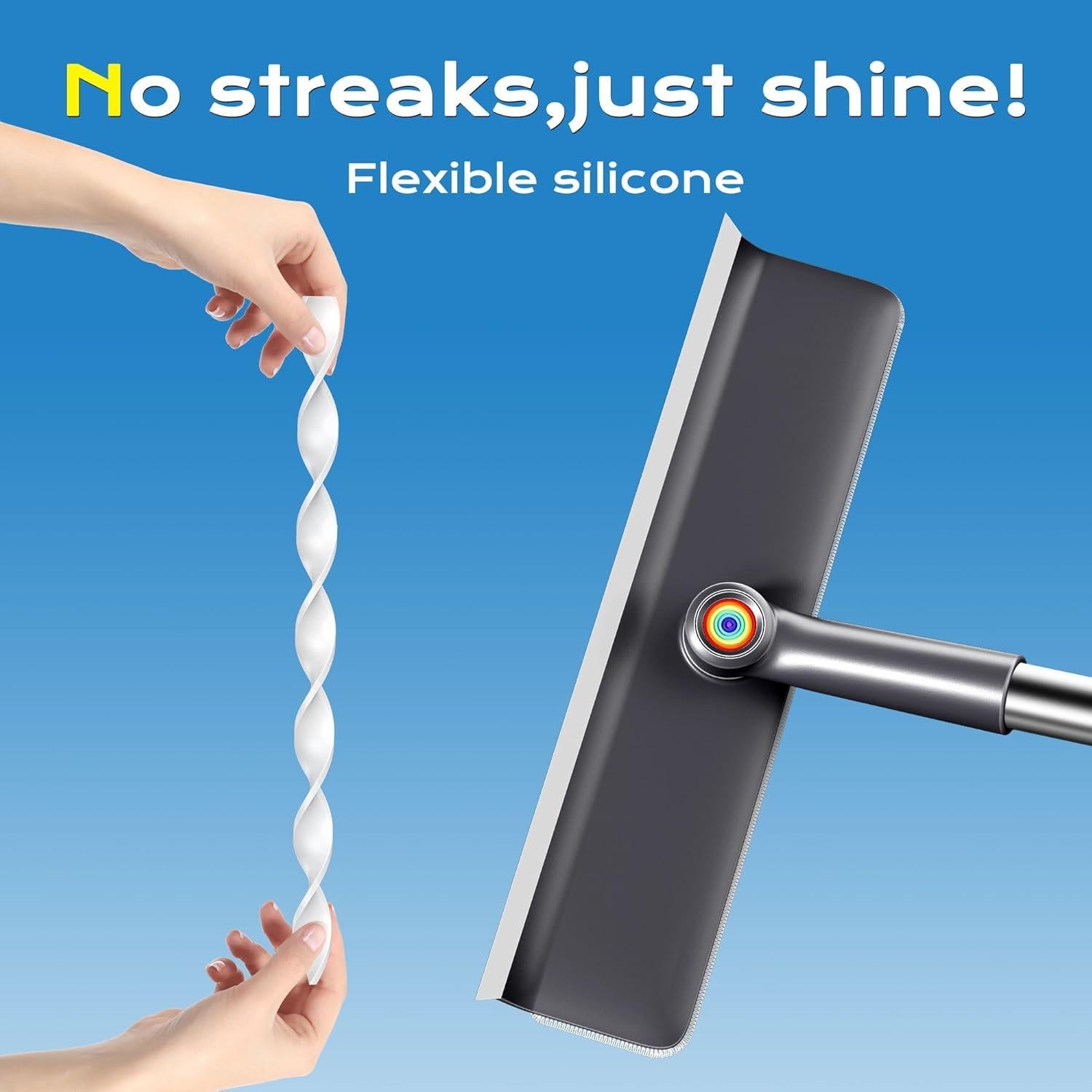 Limpiaparabrisas 3 en 1 TidyTale con extensión 139.7 cm