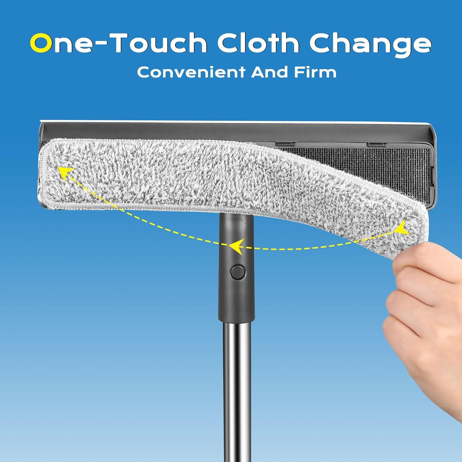 Limpiaparabrisas 3 en 1 TidyTale con extensión 139.7 cm