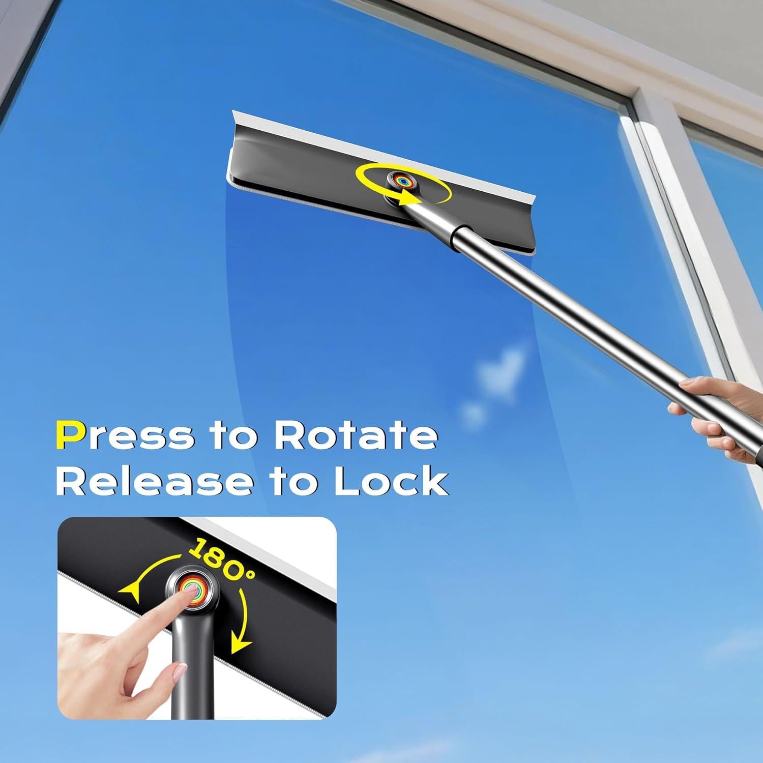 Limpiaparabrisas 3 en 1 TidyTale con extensión 139.7 cm