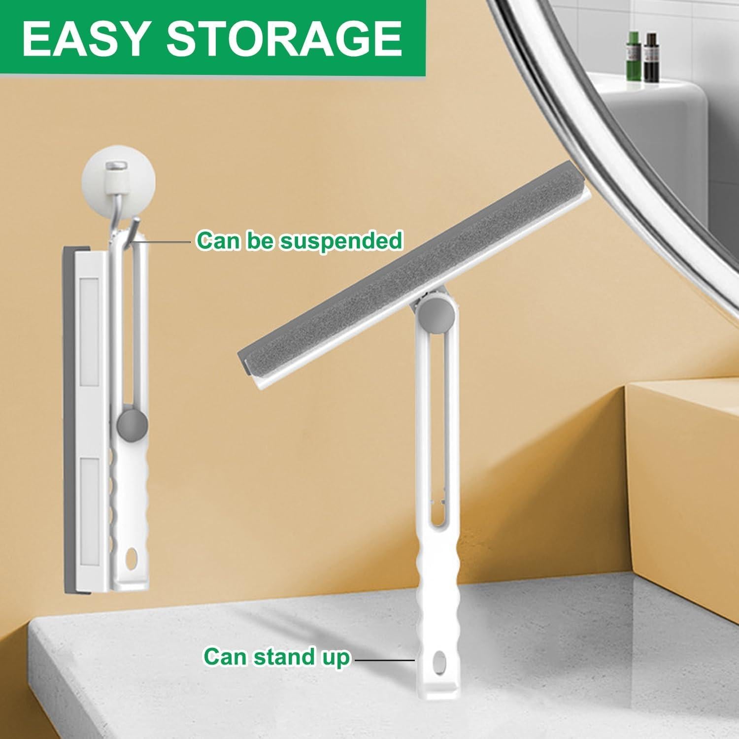 Kit de Limpiaparabrisas de Ducha QINGHAHU 3 Piezas 25.4 cm